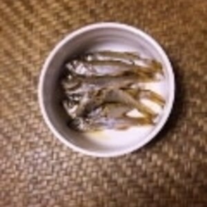 フライパン de　煮魚♪いわしの生姜煮